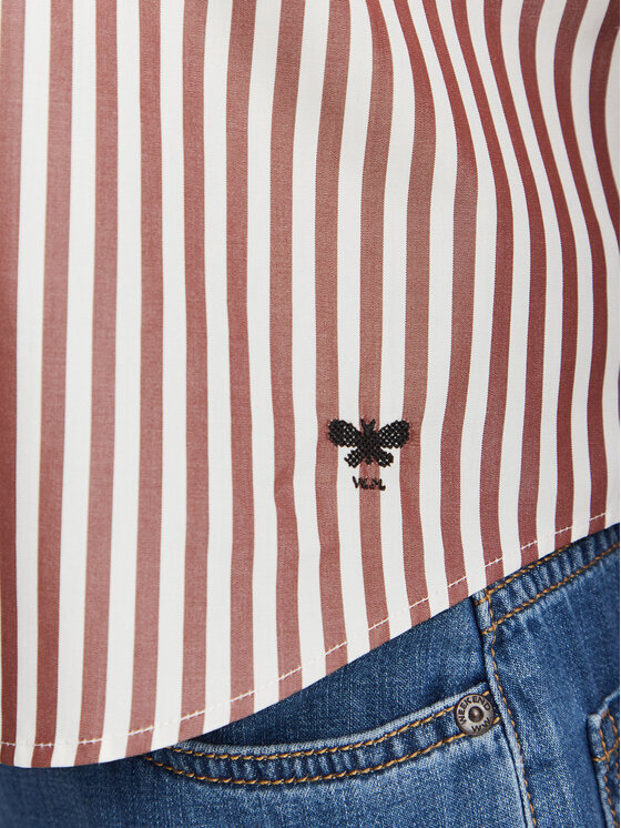 Weekend Max Mara Weekend Max Mara Πουκάμισο Panetto 2625116101 Κρεμ Regular Fit