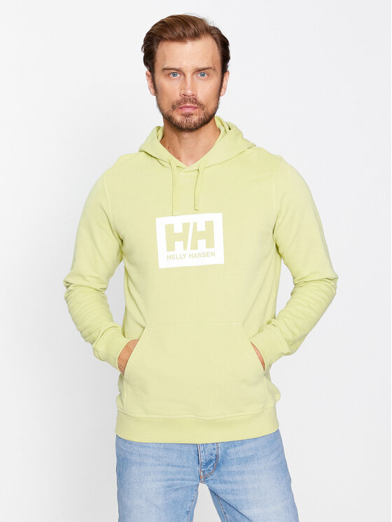 Helly Hansen Bluză Hh Box 53289 Verde Regular Fit