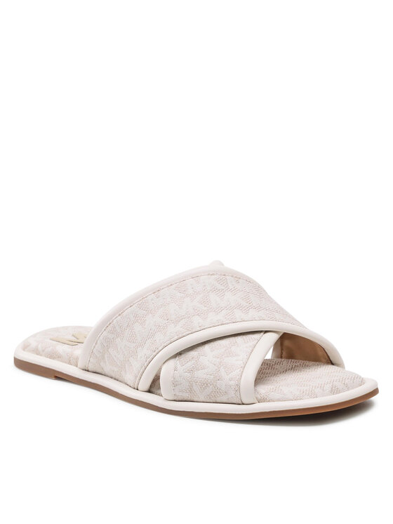 MICHAEL Michael Kors MICHAEL Michael Kors Шльопанці Gideon Slide 40S2GDFP1Y Бежевий