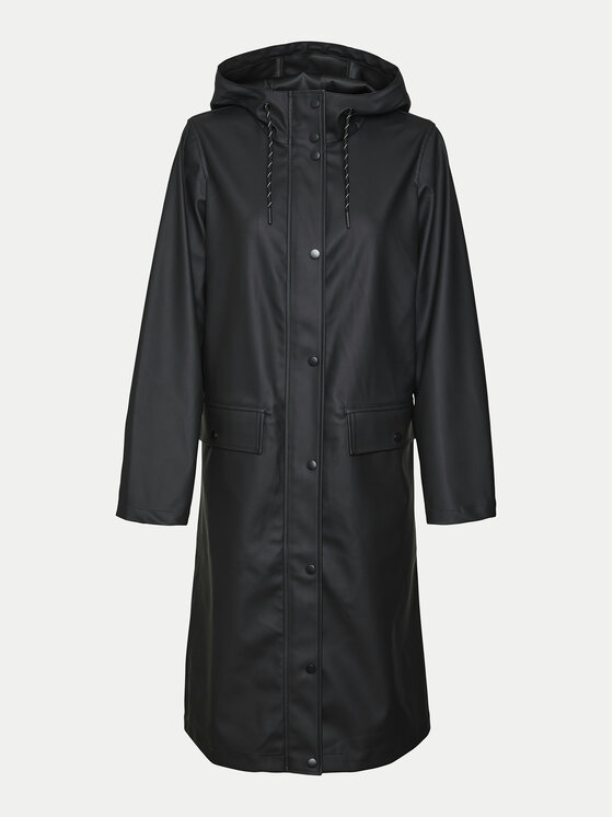 Vero Moda Vero Moda Dežna jakna Malou 10320607 Črna Regular Fit