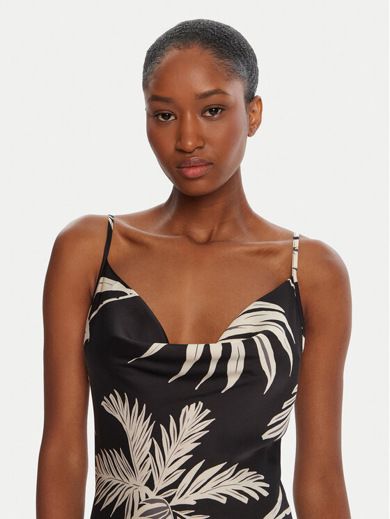 Guess Guess Cocktail obleka W5GK85 WH9C2 Črna Classic Fit