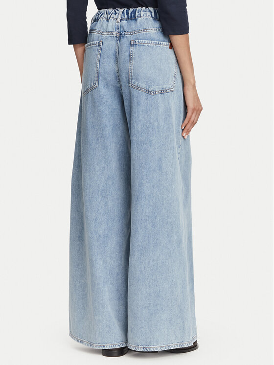 Weekend Max Mara Weekend Max Mara Džínsy Zattera 2625186031 Modrá Wide Leg