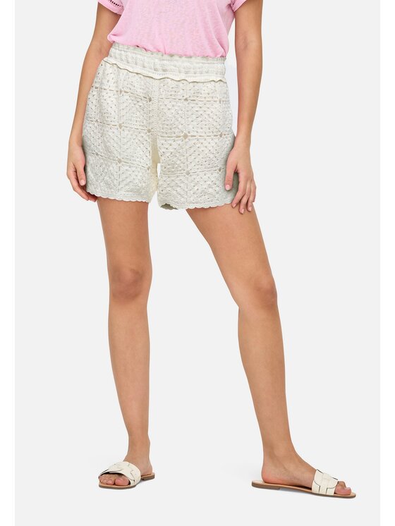 ONLY ONLY Pantaloncini 15346687-EGR Bianco Regular Fit
