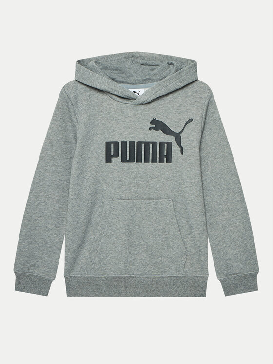 Puma Puma Pulóver Ess No. 1 Logo 684909 Szürke Regular Fit