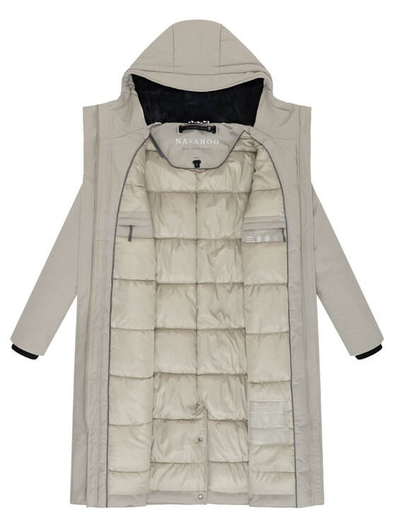 Navahoo Navahoo Kurtka zimowa Eismelodie Szary Regular Fit