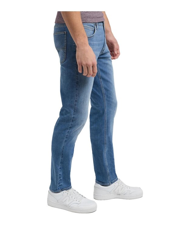 Lee Lee Jeansy 112346322 Niebieski Regular Fit