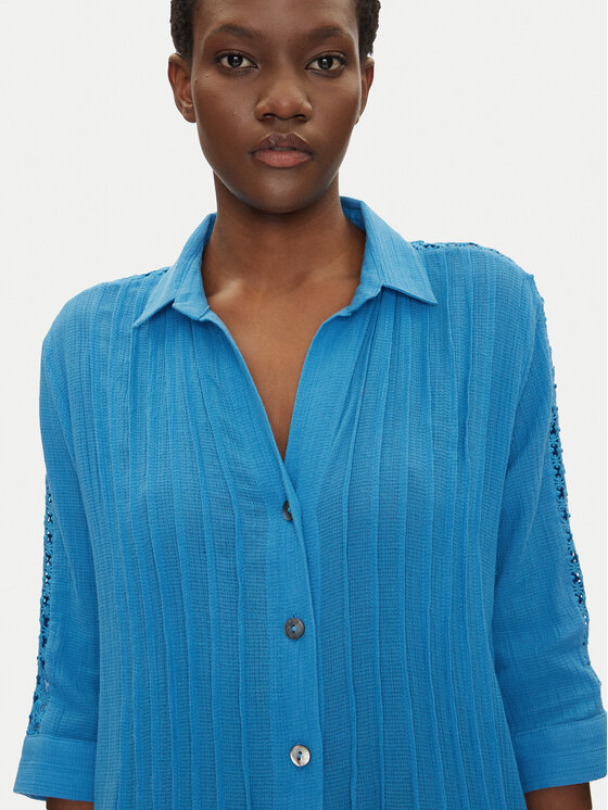 Iconique Iconique Vestito chemisier IC25-111 Blu Regular Fit