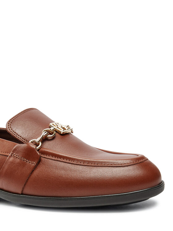 Tommy Hilfiger Tommy Hilfiger Loaferice FW0FW08339 Smeđa