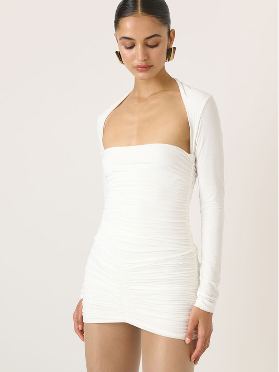 La Mania La Mania Abito da cocktail ZELLA Bianco Classic Fit