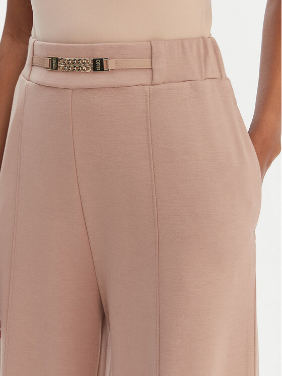 Liu Jo Sport Liu Jo Sport Spodnji del trenirke TA6026 JS182 Rjava Relaxed Fit