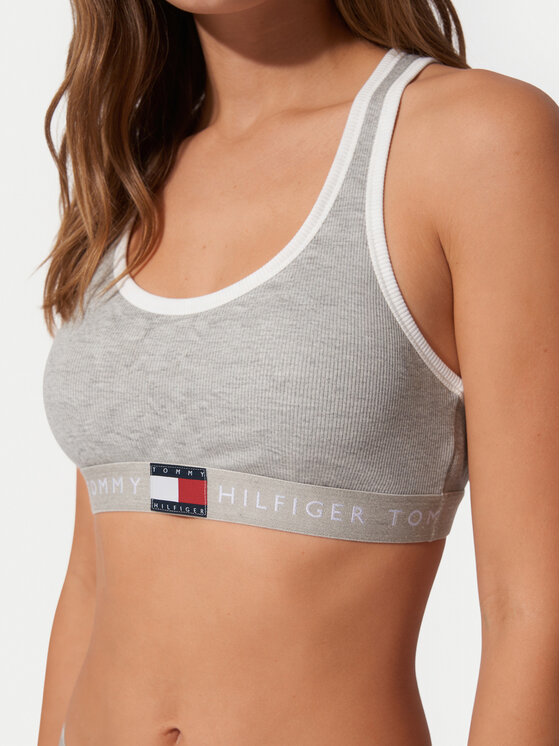 Tommy Hilfiger Tommy Hilfiger Biustonosz top UW0UW06270 Szary jasny