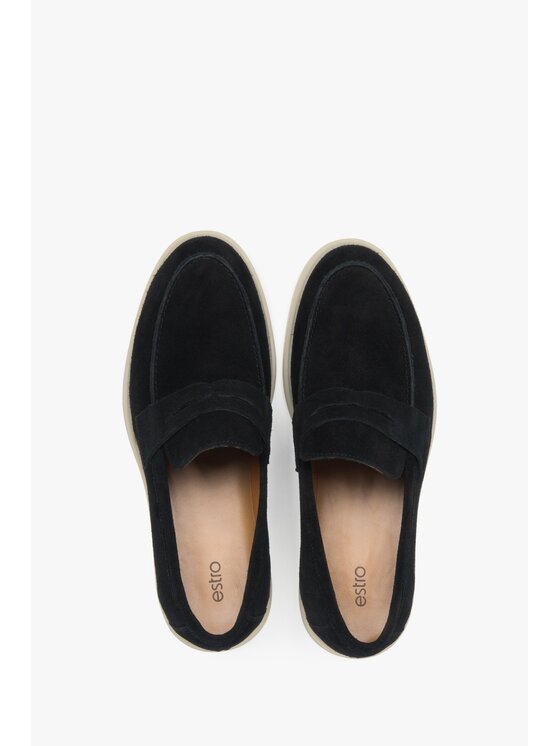 Estro Estro Loafersy ER00117291 Černá