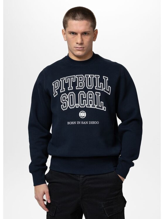 PITBULL PITBULL Bluza SO CAL Granatowy Regular Fit