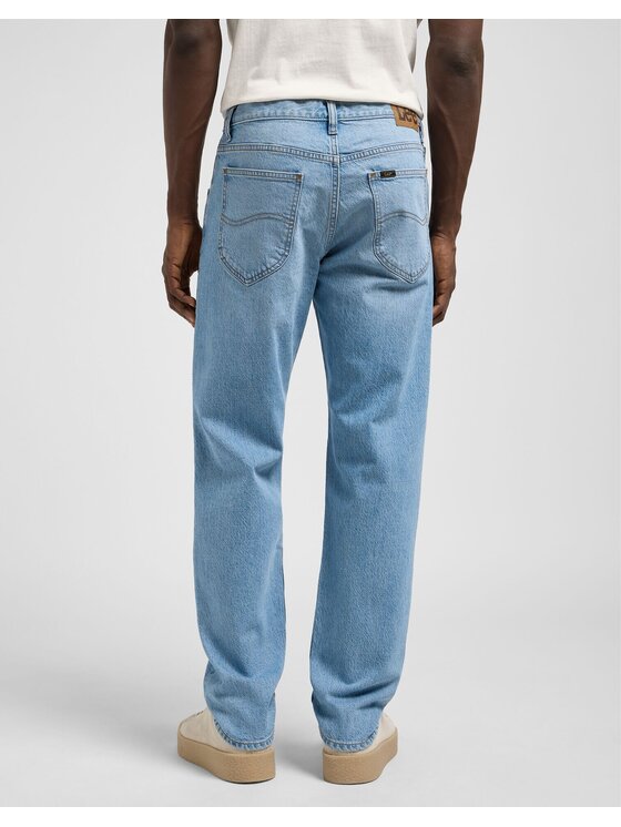 Lee Lee Jeansy OSCAR Niebieski jasny Loose Fit