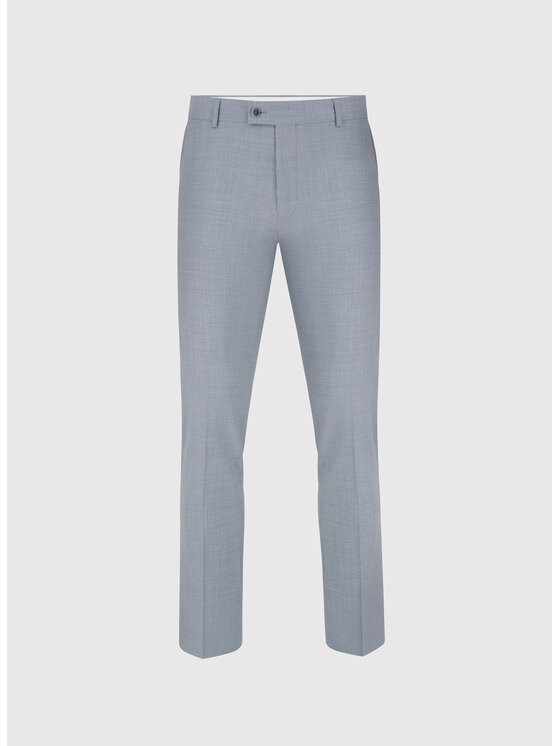 Pako Lorente Pako Lorente Spodnie garniturowe P25WF-6G-004 Szary Super Slim Fit