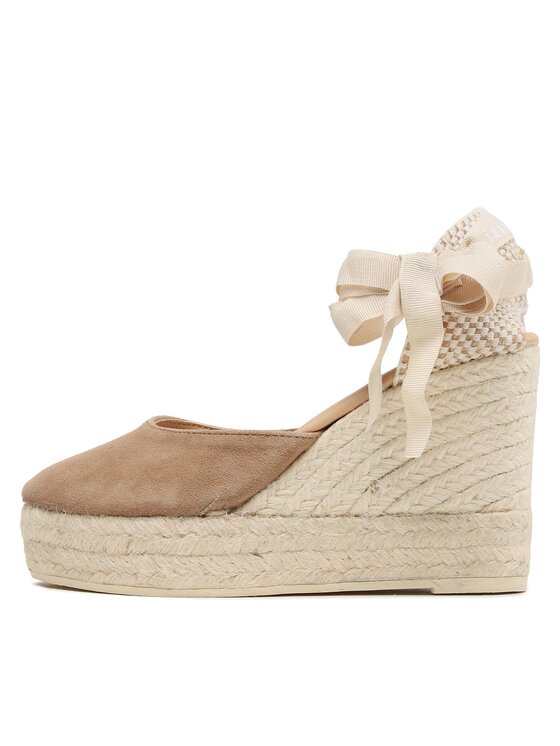 Manebi Manebi Espadryle Wedge Espadrilles W 1.9 WV Brązowy