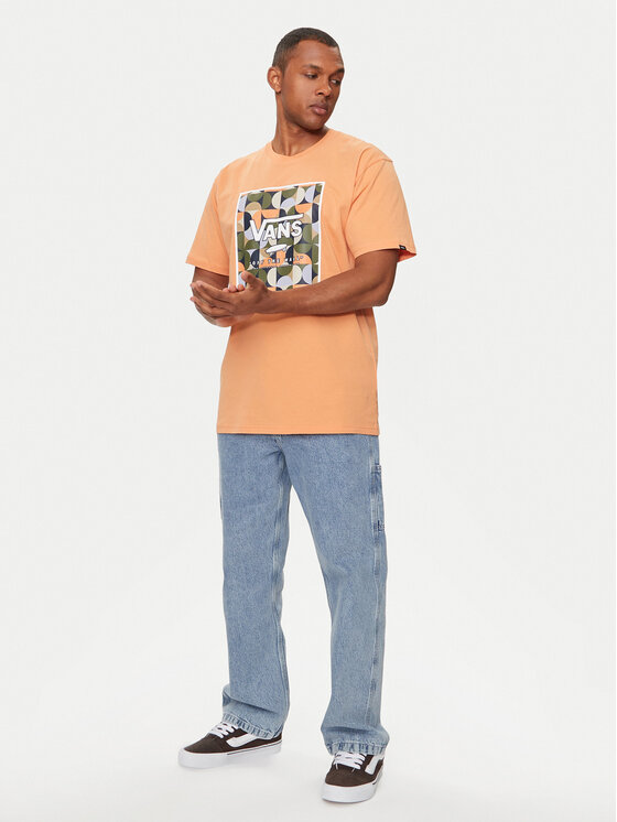 Vans Vans T-Shirt Mn Classic Print Box VN0A5E7Y Καφέ Classic Fit