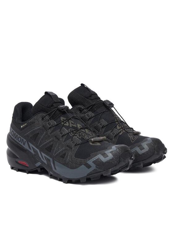Salomon Salomon Buty do biegania Speedcross 6 GORE-TEX L41738600 Czarny