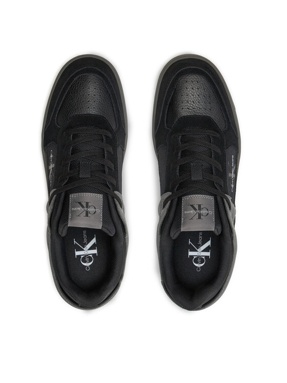Calvin Klein Jeans Calvin Klein Jeans Tenisice Basket Cup Low Laceup Lth Ml Mtr YM0YM00994 Crna