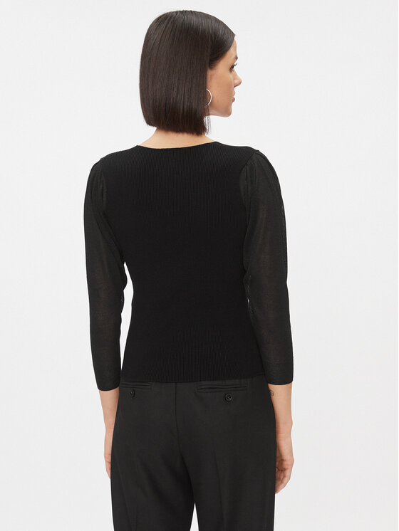 Marella Marella Πουλόβερ Moneta 2333660239200 Μαύρο Regular Fit