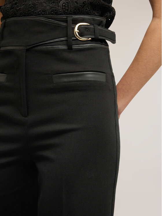 Motivi Motivi Pantaloni di tessuto P039Q004445N0Z3 Nero Over Fit