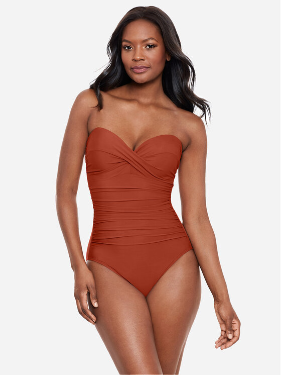 Miraclesuit Miraclesuit Бански костюм Madrid 6516657 Оранжев