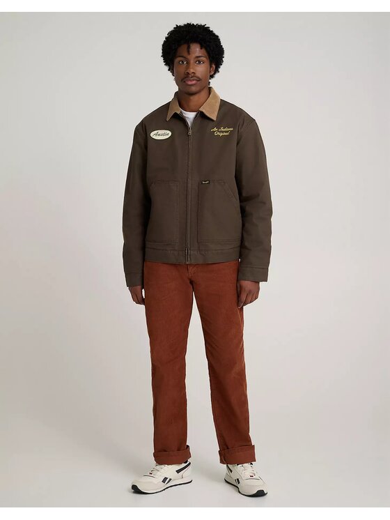 Wrangler Wrangler Jeansy 13MWZ Brązowy Straight Leg
