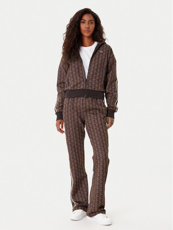 Lacoste Lacoste Donji dio trenerke XF9313 Smeđa Regular Fit