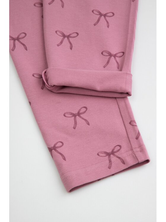 Coccodrillo Coccodrillo Legginsy ZC6122105VGA-007 Różowy