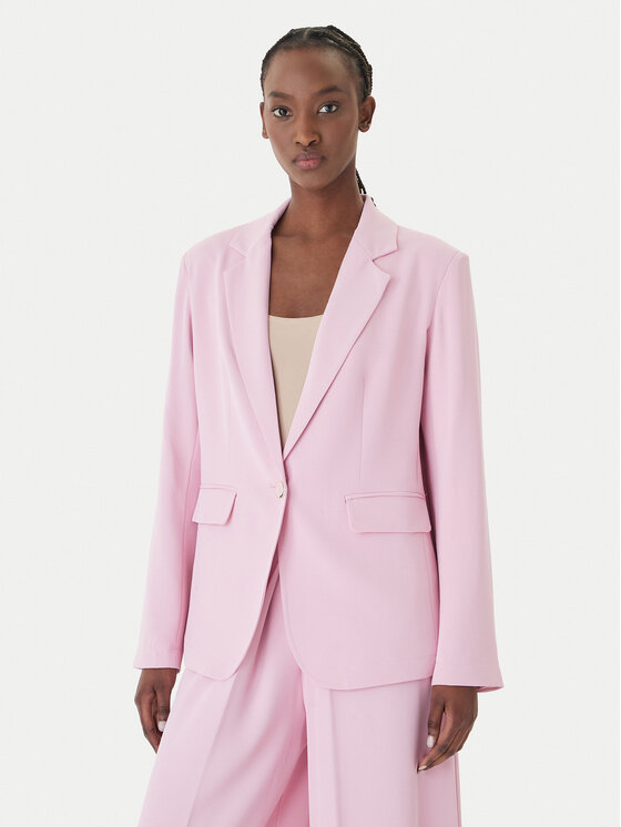 Fracomina Fracomina Σακάκι FS26SJ3004W47601 Ροζ Regular Fit