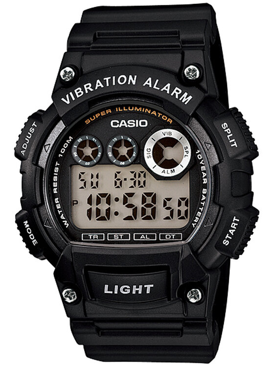 Casio Casio Zegarek W-735H-1AVEF Czarny