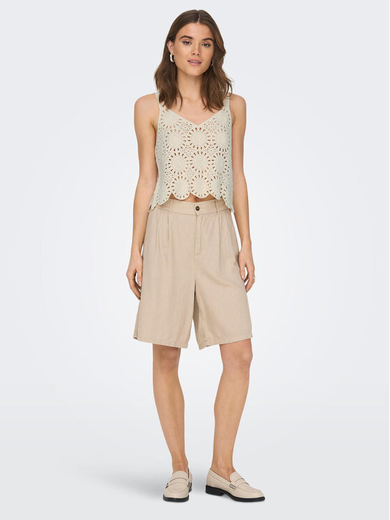 ONLY ONLY Top 15289731 Beige Regular Fit
