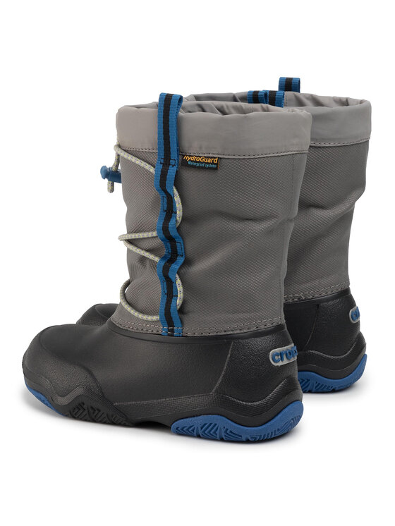 Crocs Crocs Stivali da neve Swiftwater Waterproof Boot K 204657 Grigio