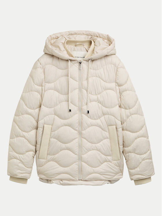 Tom Tailor Tom Tailor Pehelykabát 1044399 Bézs Regular Fit