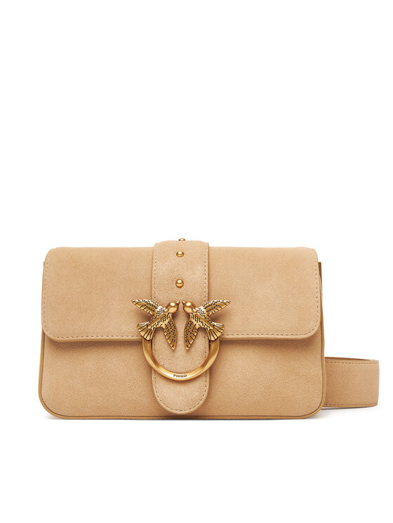 PINKO PINKO Сумка Love One Mini Slouchy Fl PE 25 PLTT 104340 A2CC Бежевий
