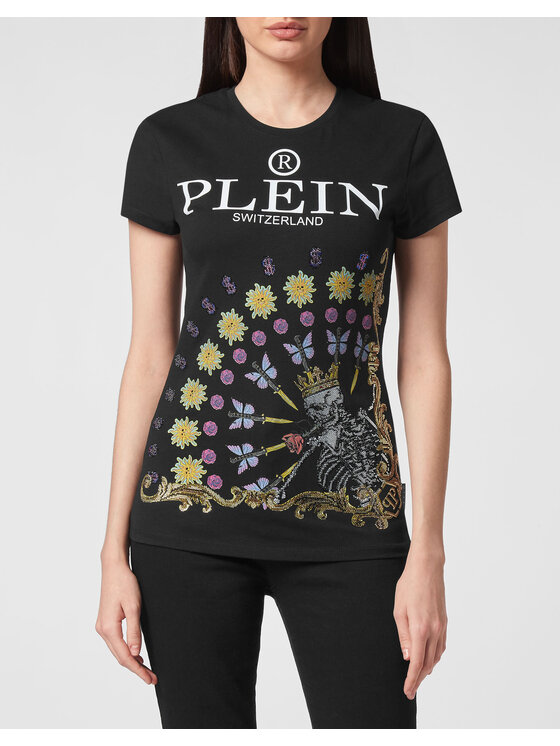PHILIPP PLEIN PHILIPP PLEIN T-shirt 3673 Nero Regular Fit