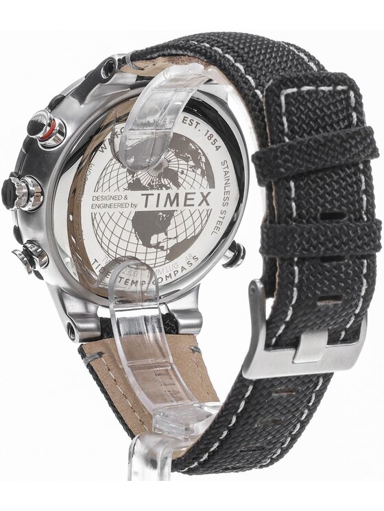 Timex Timex Hodinky TW2V22340 Čierna