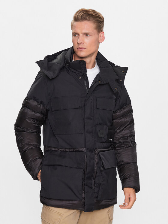 C.P. Company C.P. Company Parka Dynatec 13CMOW036A 006352M Μαύρο Regular Fit