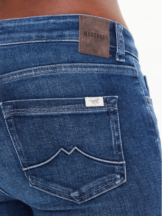 Mustang Mustang Jeansy Shelby 1013584 Tmavomodrá Slim Fit