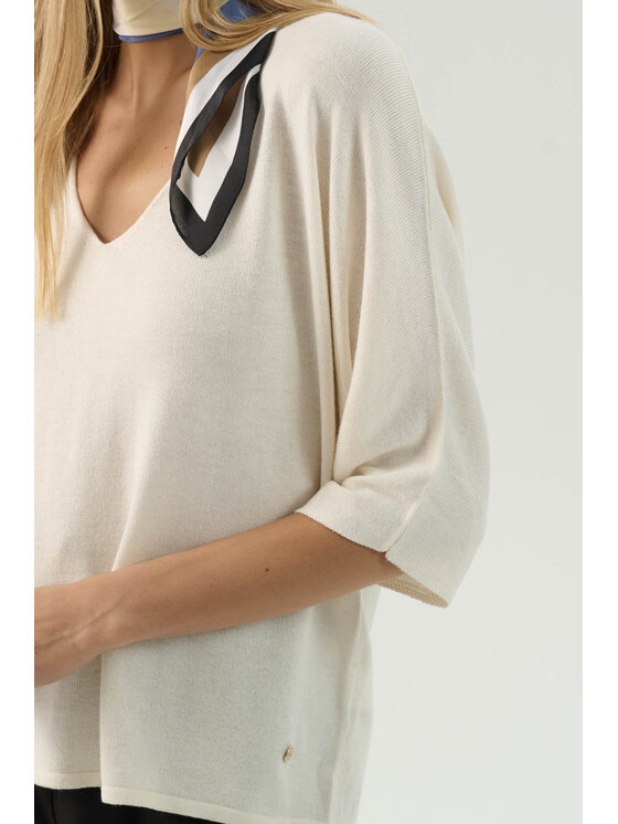 Femestage Femestage Sweter Femestage AB BASE SWE0840-M00 Kolorowy Regular Fit