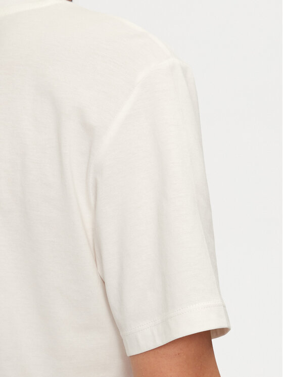 Vila Vila T-shirt Sybil 14097443 Bijela Regular Fit