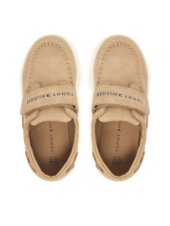 Tommy Hilfiger Tommy Hilfiger Halbschuhe Low Cut Velcro T1B4-34340-0315 M Beige