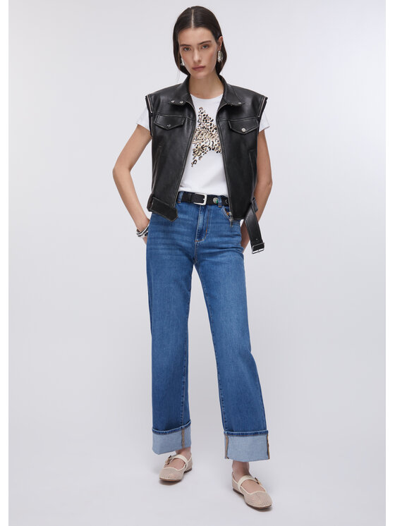 Liu Jo Liu Jo Jeans UA6207D031078800 Celeste Regular Fit