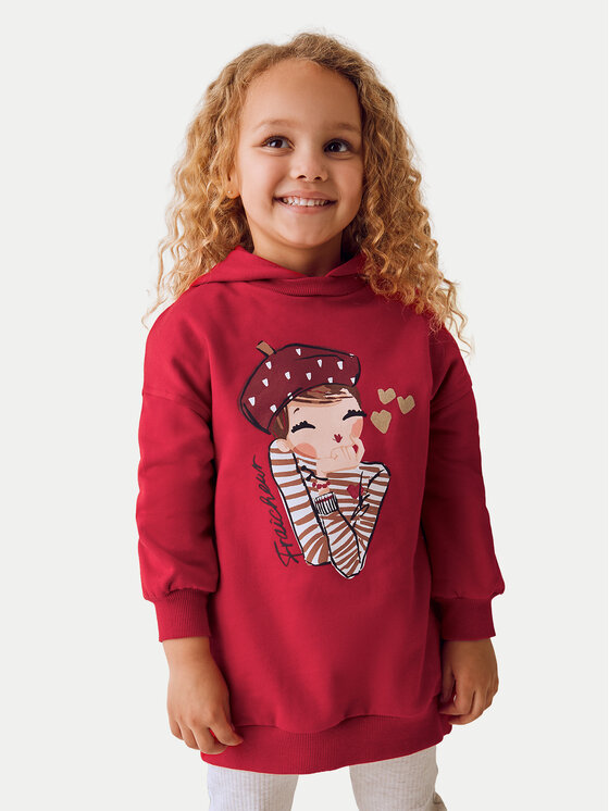 Mayoral Mayoral Kootud kleit 4928 Punane Regular Fit