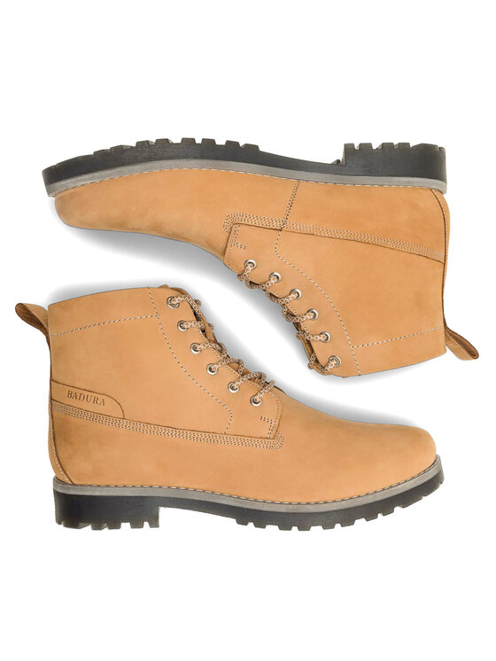 Badura Badura Schnürstiefeletten BOWER-06 BIG MI08 Braun