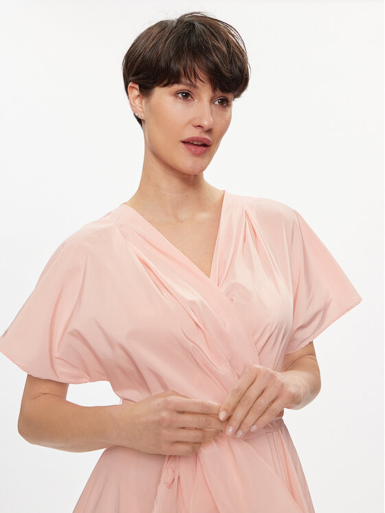 Weekend Max Mara Weekend Max Mara Marškinių tipo suknelė Giambo 2415221172 Rožinė A-Line Fit