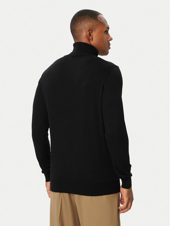 Guess Guess Rollkragenpullover M6BR14 Z1362 Schwarz Regular Fit
