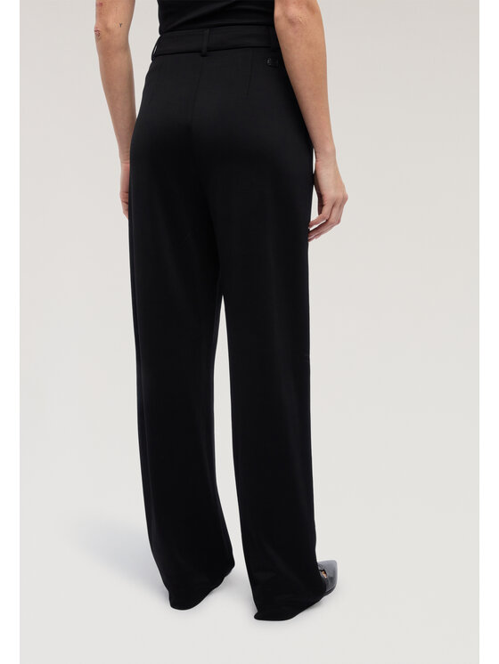 Trussardi Trussardi Pantaloni di tessuto P266A102350N033 Nero Over Fit