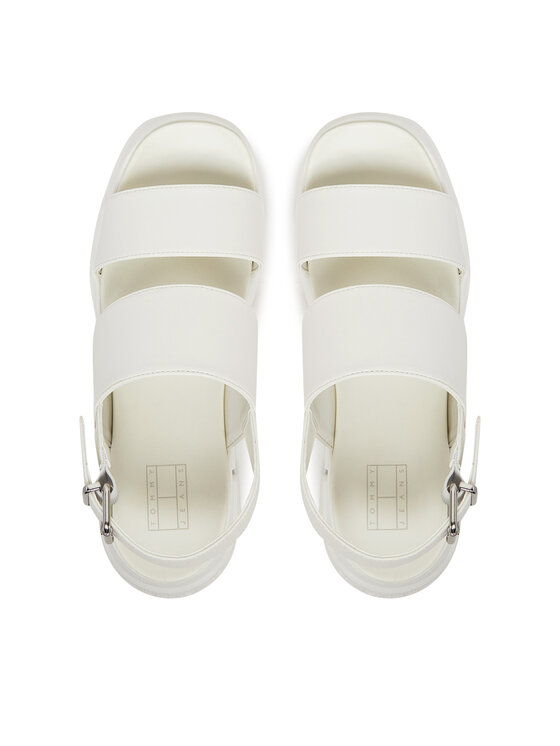 Tommy Jeans Tommy Jeans Sandále Tjw Chunky City Sandal EN0EN02750 Écru