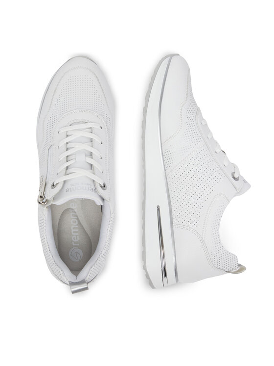Remonte Remonte Sneakersy D1G09-80 Biały
